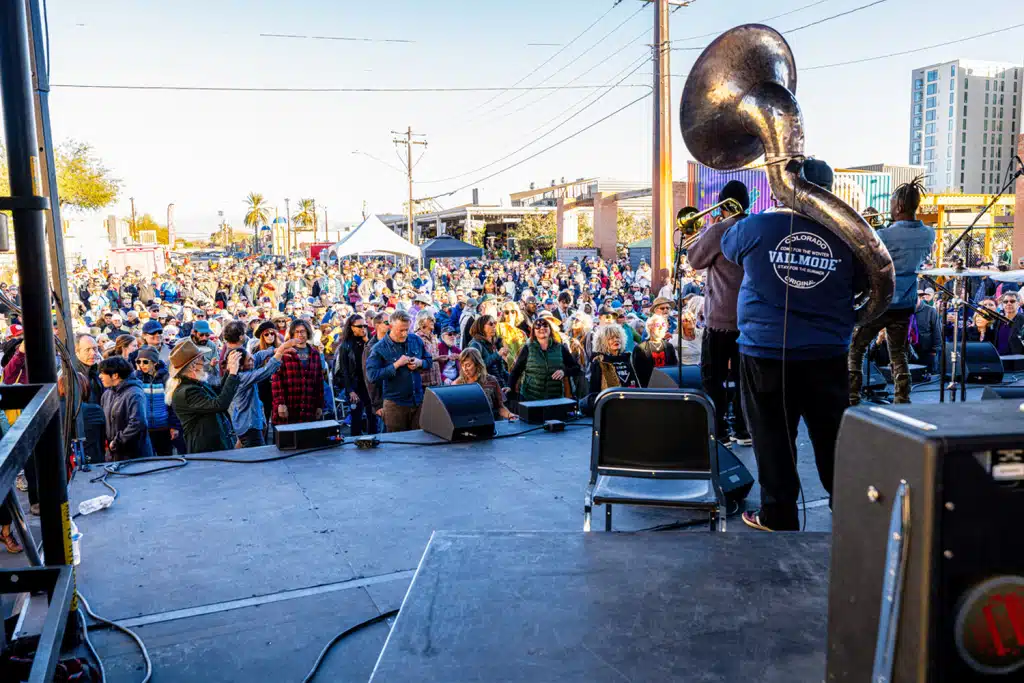 Downtown Jazz Fiesta Crowd Shot TJF 2027